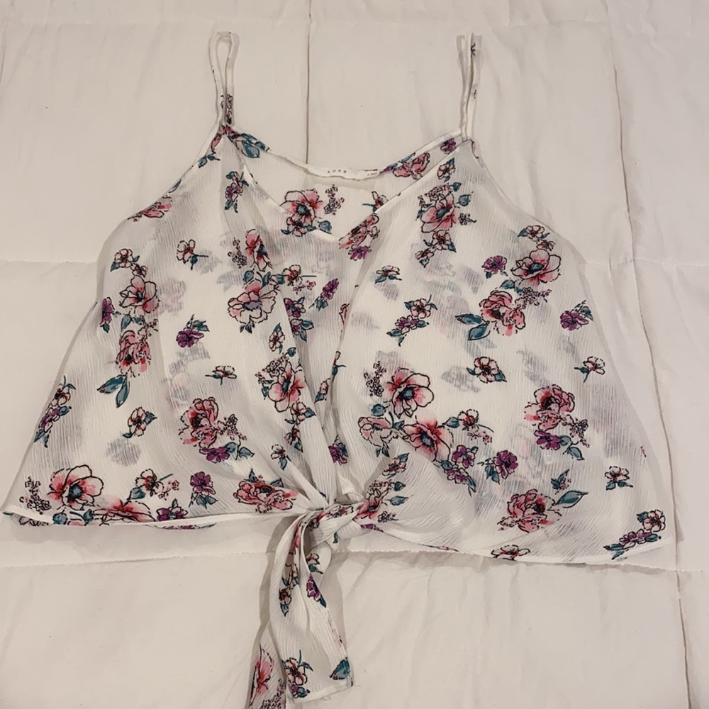 Lush Floral Tank Top